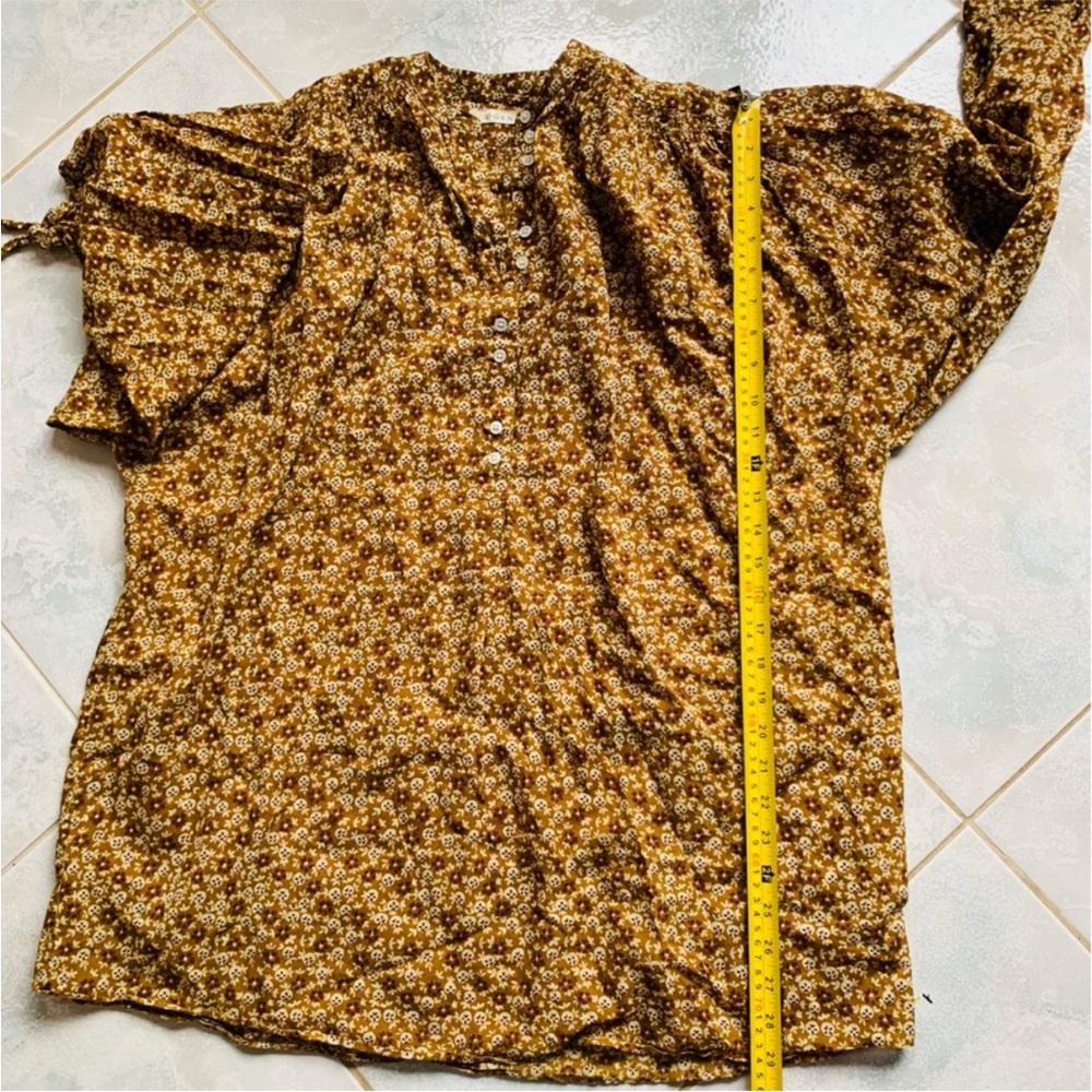 Doen Long Sleeve Cotton Mini Dress - Picture 8 of 8